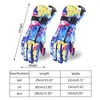 Ski Gloves Men Women Winter Warm Waterproof Snow Colorful Graffiti Printed Thermal Plush Lined Non Slip Outdoor Cycling 230921