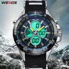 WEIDE мужские роскошные брендовые цифровые кварцевые часы с цифровым кварцевым механизмом спортивные военные мужские водонепроницаемые повседневные часы 30 м повседневные наручные часы relogio314n