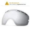 Skibrille COPOZZ Kinder Ersatzglas nur kleine Größe Kinder Doppel UV400 Antibeschlag Skifahren Mädchen Jungen für Snowboard GOG 243 230921