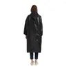 Imperméables imperméable costume pluie femmes Camping épaissi manteau imperméable noir haute hommes qualité unisexe vêtements de pluie