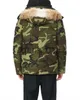 Męski Down Parkas Designer kurtka puffer menu men kurtki veste homme zewnętrzna odzież zewnętrzna prawdziwa kojot furt z kapturem z kapturem czteroosobowy płaszcz manteau xg50 x0921