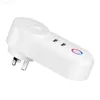 Stopcontacten Afstandsbediening Timer Stroom Wi-Fi USB-uitgang Draadloos stopcontact Voice Tuya Telefoonoplader Wifi Smart Plug 10A EU US Alex L230921