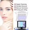 Produits de beauté visage nettoyage en profondeur machines hydroélectriques hydra oxygène microdermabrasion faciale diamant dermabrasion lueur machine équipement de spa rf