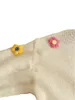 Cardigan tricoté à manches longues pour femme, pull à boutons, motif floral, décontracté, confortable, Streetwear, vêtements d'automne