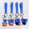 Party Favor New Halloween Sewn Keychain Car Key Handväska Tillbehör GIFT POCIELL Drop Delivery Home Garden Festly Supplies Event DHQT7