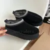 Australien designer tasman snö vinterplattform kvinnor boot päls tofflor fårskinn stövlar mode damer tazz ultra mocka kvinnor klassiska ull ankeltövlar