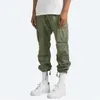 Men's Pants Simple Trousers Loose Super Soft Sporty Lace-up Bow-knot Cargo