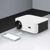 Projektory HD 1080p Projektor Wi -Fi 4K Mini Projector 230ansi Przenośny projektor 80 -calowy ekran kompatybilny z smartfonem USB AV Fire Stick L230923