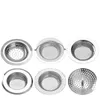 Kitchen stainless steel filter screen sink basket filter dishwashing basin sewage filter vegetable basin filter screen