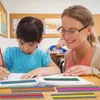 Pezzi Guida alla lettura Striscia Insegnante scolastico Evidenzia segnalibro Bambini
