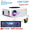 Projecteurs 4K WIFI projecteur sans fil Support extérieur 1080P Mini projecteurs 360 Home cinéma cinéma compatible HDMI Smart Tv APP pour IOS L230923