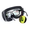Ski Goggles Snapon podwójna warstwa soczewki PC PC Antifog Uv400 Snowboard Men Mężczyźni Kobiety okulary Case 230920