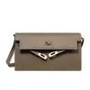 Eine Kaily Luxus-Tasche Damen-Ledertasche Neue kleine One-Shoulder-Cross-Body-Mini-Mode-Lock-Catch-Geldbörse Taschen ZT0B