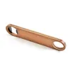 Openers Aangepaste houten handvat flesopener Bar Blade Bierflesopener Vintage houten roestvrijstalen barman Sn2099 Drop Delivery H Dhkqi