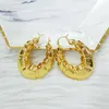 Mirafeel cobre ouro brincos design de jóias para mulheres africanas brincos presente de casamento tamanho grande acessórios12745