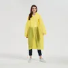 Imperméables imperméable costume pluie femmes Camping épaissi manteau imperméable noir haute hommes qualité unisexe vêtements de pluie