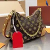 Hochwertige Designer-Tasche für Damen, luxuriöse, vielseitige Boulogne-Tasche, Messenger-Einkaufstasche, Umhängetasche, Tragetasche, Umhängetasche, Tragetasche, Geldbörse mit Staubbeutel