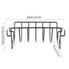 BBQ Tools Accessories Smoker Rib Rack For Grilling High Quality Drumsticks Holder Non Stick Grilled Meat Organizer Outdoor Camping lgbui 230920