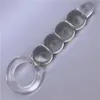 Vibrator stor kristall rumpa plug vagina prostata massager glas anal dildo pärla vuxna sex leksaker för kvinnliga män gay masturbator 230920