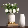 Vases Minimalist Modern Creative Plant Ikebana Nordic Style Living Room Office Vaso Per Fiori Home Decorating WZ50HP