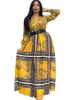 Robes africaines pour femmes, grande taille, imprimé Maxi, Dashiki, Patchwork, vêtements plissés, grande taille, vêtements africains, Robe de noël, 230921