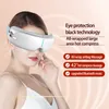 Eye Massager Electric Foldable Compress Eyes Care Instrument Smart Rechargeable Heated Mask 230920