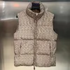 Gilet invernale da uomo Gilet in nylon con quadri vintage Gilet smanicato a righe classiche Piumino da uomo Giacca calda senza maniche Piuma Parka Outwear