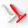 Toilettage pour chiens Peigne à râteau blanc pour brosse à cheveux courts et longs Perte de fourrure Supprimer les brosses pour chiens de chat Outils Fournitures pour animaux de compagnie 20220924 Q2 Drop Deli Dhxst