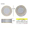 3D -rundform Si diamantörhängen för män och kvinnor i riktiga diamant mot diamanter