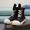 Women Canvas Shoes Luxury Trainers Platform Boots Lace Up Sneakers Casual Height Increasing Zip High-TOP Black PU Shoesize 35-45