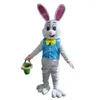 Halloween Rabbit Mascot Costumes Simulation Top Quality Cartoon Theme Character Carnival Unisex Adults Outfit Christmas Party Outfit Suit