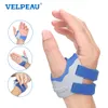 Bärbar smal utrustning Velpeau Thumb Brace CMC Joint Orthosis Support för artros smärta Relif och tendonit Lätt andas andas 230920