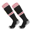 Skyddsutrustning 22 Säsong Soccer Socks for Adults Barn Tjockning Handduk Botten Knä Hög Fotbollsträning Match Sport Racing Stocking 230921