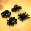 Hair Accessories ncmama 2Pcs Halloween Spider Clips For Baby Girls Cute Animal Hairpin Barrettes Kids Headdress Party Decor 230920