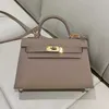 A kaily bolsa de luxo 2023 novo premium couro genuíno segunda geração mini casual um ombro crossbody bolsa pequena menina 1lsp ptjx