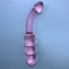 Vibrator Large Crystal Butt Plug Vagina Prostate Massager Glass Anal Dildo Bead Adult Sex Toys for Female Men Gay Masturbator 230920