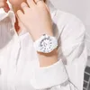 Armbanduhren POPACC Fresh Sports Silikon Uhrenarmband Mode Quarz Business Paar Student Tägliche Dekoration Party Geschenk