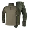 جاكيتات الصيد في الهواء الطلق الرياضة CS RIP-Stop G3 Combat Combat Compless Dirts Camouflage Pant Uniforms Frog Suit