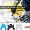 All-match Disposable Nitrile Gloves S-L Kitchen Dishwashing Work Garden Protective Gloves Fruit Vegetable Plastic Gloves