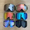 Skibril Magnetische Dubbellaags Gepolariseerde Lens Anti Fog UV400 Snowboard Skiën Voor Mannen Vrouwen Bril Brillen 230921