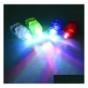 Other Event Party Supplies Christmas Led-Finger Lamp Fingers Ring Light Glow Laser Finger Beams Led Flashing Rings Party-Flash Kid Dhlhy