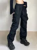 Jeans da uomo Y2K Donna Streetwear Techwear Cargo Coreano Harajuku Pantaloni da paracadute casual per uomo Pantaloni sportivi Pantaloni da jogging a gamba larga Pantaloni Abbigliamento 230920