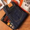 Jeans masculinos Red Tornado Tapered Jeans Vintage Masculino Selvedge Denim Slim Calças de Perna Estreita L230921