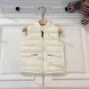 Baby Designer Clothes Down Coat portability Warm Coat Child Style Kids Outwear Autumn Winter Long White Goose Hooded Bread Jacket girl boy Luxury Down vest