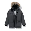 Canadian Gooss Feather Puffer Jacki Kobiet Designer Outdoor Wyndham SCISSORS OWEAR OUTERWEAR FOURRURURE MANTEAU PURE Down Men Płaszcz Hiver Parkana Doudoune