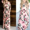 Family Matching Outfits Plus Size 2023 New Floral Print Family Matching Dress Women Girls Holiday Wear Mommy and Me Clothes Maxi Dresses Long Vestidos T230921