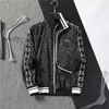 2023 Mens coat Designer Jacket Floral Zipper Embroidered Letter Jackets Stand Collar Cloth Jacquard Fabric Men Fashion Streetwear Size M-3XL