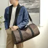 Sac de voyage en PU pour hommes, sac de Fitness Portable étanche, grande capacité, sac de rangement d'affaires, sac de loisirs tendance, nouvelle collection 2023