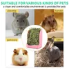 Small Animal Supplies Rabbit Hay Feacher Spring Grass Frame Runent Pet Guinea Pig Chinchilla Groove Cage Accessories 230920