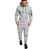 Heren Trainingspakken Heren 2-delig trainingspak sweatsuit Joggen Informeel Warm Ademend Wicking Fitness Hardlopen Sportswear Militair Tactisch HoodiePant 230920